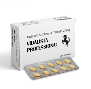 Vidalista Professional (Cialis) 20 mg x 20 Sublingual Tablets