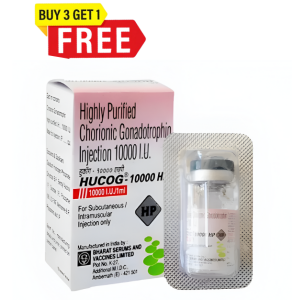 HUCOG HCG Pregnyl 10000iu (Pre-mixed)