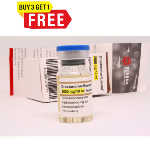 Elbrus Drostanolone Enanthate 200 mg/mL (10mL Vial)