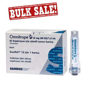 10 x Omnitrope 15 mg (450iu) HGH BULK DEAL