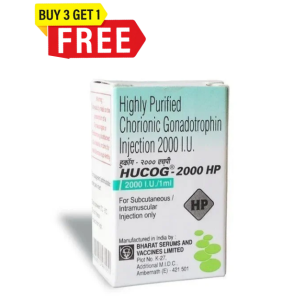 HUCOG HCG Pregnyl 2000iu (Pre-mixed)