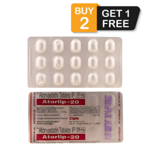Atorlip 20 mg (10 pills)