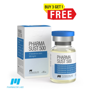 Pharmacom Sustanon 500 – 10ml Vial | 500mg/ml